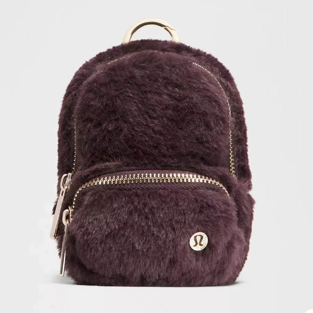 ✨NWT Lululemon Everywhere Nano Mini Backpack Plush Fleece